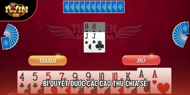 Bí quyết được các cao thủ chia sẻ Bí quyết được các cao thủ chia sẻ